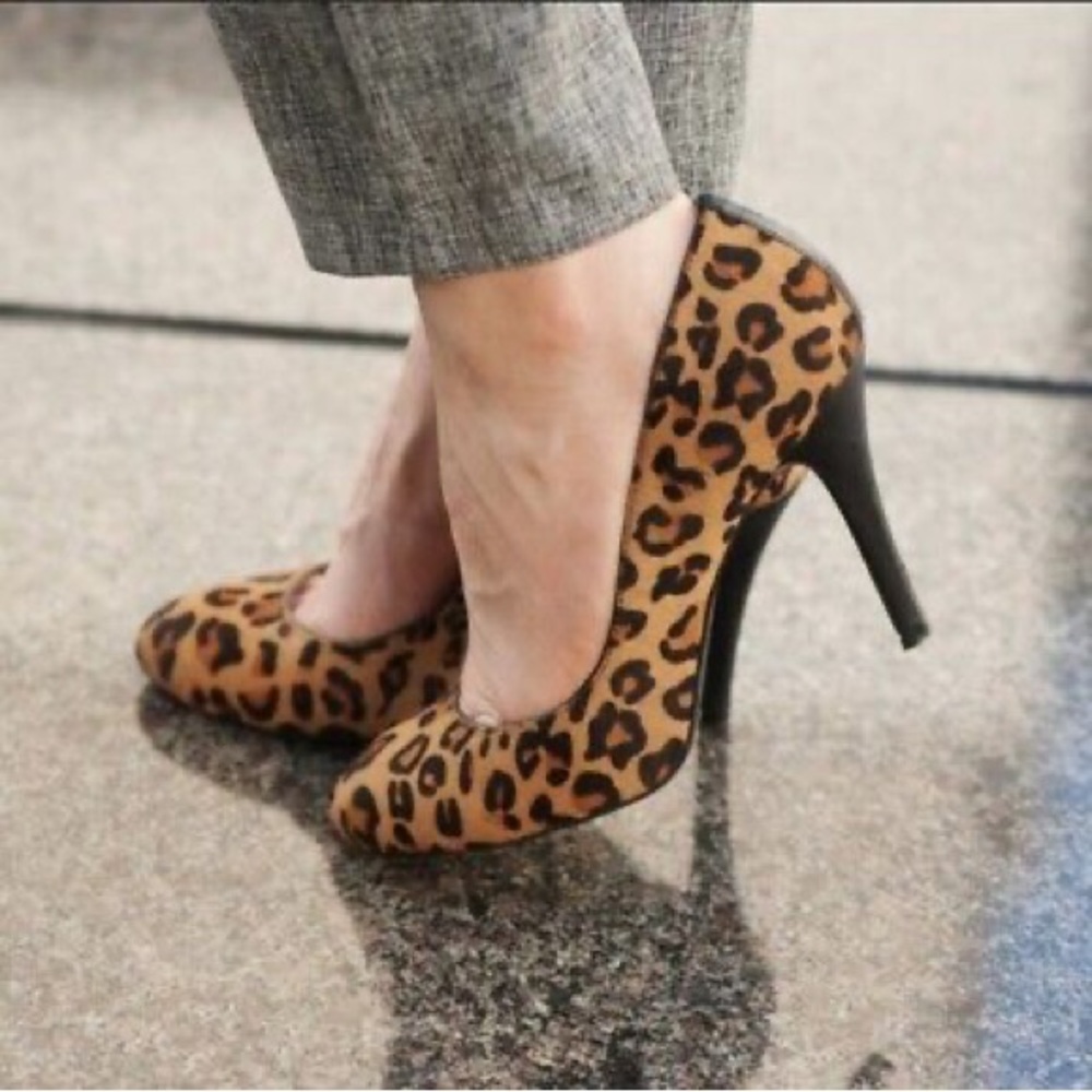 Juicy Couture Leopard Heels